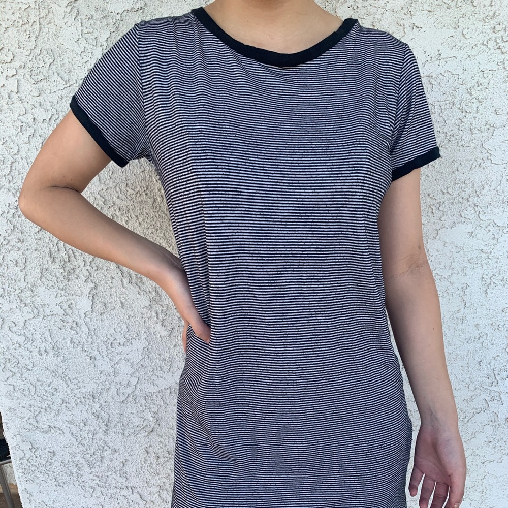 Forever 21 Striped T-Shirt Dress